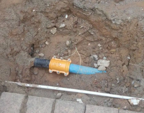 灯塔水管漏水检测的情况