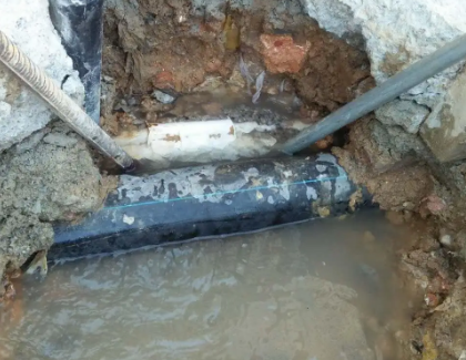灯塔测漏水之水管漏水